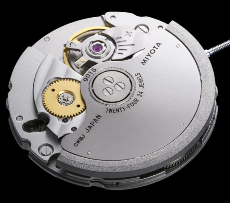 Automatic Miyota 9015 Movement Reliable, proven, and respected by watch enthusiasts, it is powered by your movement—not a battery. Wear it. Build with it. Let it keep time as you want. No charging. No shortcuts. Just motion.